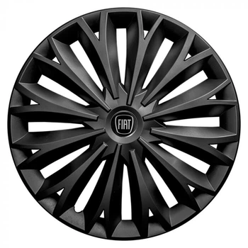 Колпаки Jawoplast Sigma Black R15 Fiat (Комплект 4 шт.)