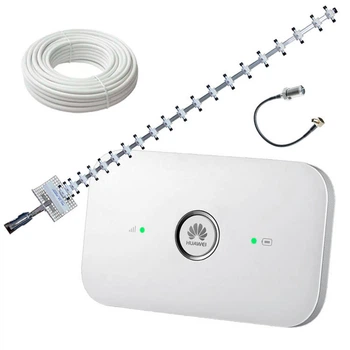 4G интернет (Роутер Huawei E5573 + Антенна 21ДБ)