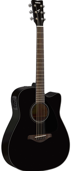 Электроакустическая гитара YAMAHA FGX800C (BLACK)