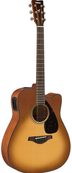Электроакустическая гитара YAMAHA FGX800C (SAND BURST)