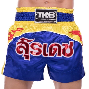Шорты для тайского бокса и кикбоксинга TKTBS-146 Top King Boxing S Синий (37551096)