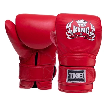 Снарядные перчатки кожаные Ultimate TKBMU-CT Top King Boxing S Красный (37551061)