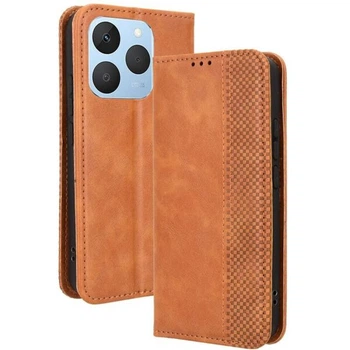 Чохол-книжка Deexe Retro Style для Realme 15T - Brown