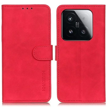 Чохол-книжка з застібкою KHAZNEH Retro Wallet для Xiaomi 15T - Red