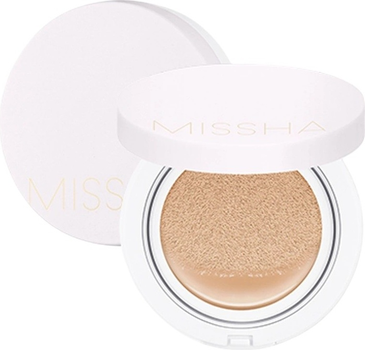 Тональний крем-кушон Missha Magic Cushion Cover Lasting SPF50 № 23 Natural Medium Beige з фільтром 15 г (8809747960910)