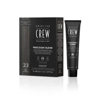 Система маскування сивого волосся рівень 2-3 American Crew Precision Blend Dark 3*40 мл
