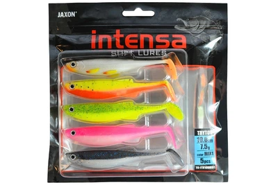 Силикон Jaxon Intensa Tryton 10см (5шт/уп), цвет: MIX1 (4319008001)