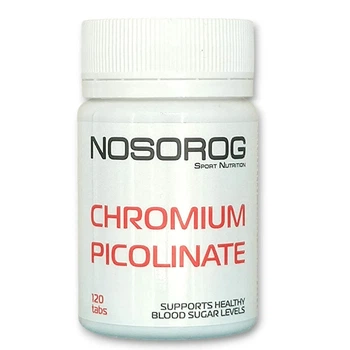 Хром Піколінат Chromium Picolinate Nosorog, 120 капсул