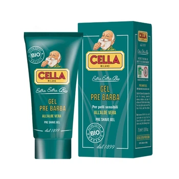 Гель перед голінням Cella Gel Pre Barba Aloe Vera 75 мл