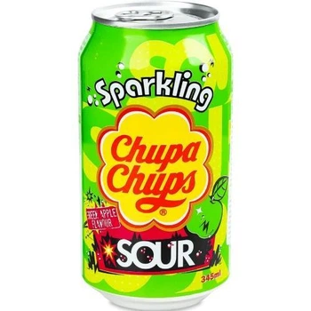 Напій газований Chupa Chups Sour Apple 345 мл