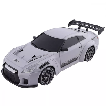 Радиоуправляемая машинка для дрифта Nissan GT-R S815 с аккумулятором Серый