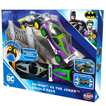 Набір керованих автомобілів Batman vs The Joker 2 шт. масштаб 1:28 (5060158857722)