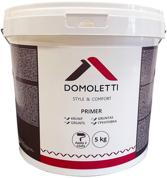 Ґрунтовка для рідких шпалер Domoletti Gruntas 5 л (4752205008553)