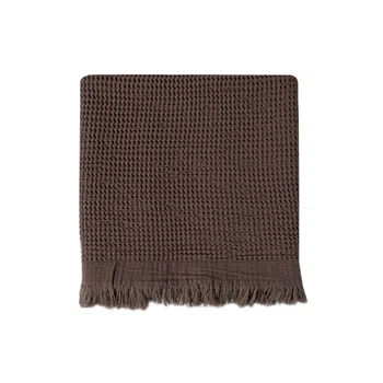 Полотенце Lotus Home Rius dark brown темно коричневый 50*100 (svt-2000022346634)