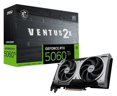 Відеокарта MSI GeForce RTX5060 Ti VENTUS 2X 16G OC PLUS (V535-005)
