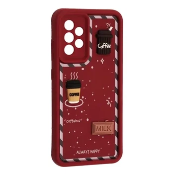 Чохол Happy для Samsung A52 4G (A525) Червоний