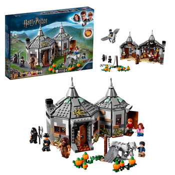 Конструктор Harry Potter Хатина Хагрида с фигурками — 496 деталей, большой набор Гари Потер