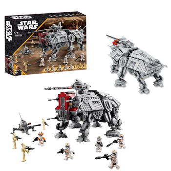 Конструктор STAR WARS Крокоход KO-77 - 1127 деталей, боевая машина-крокоход с фигурками клонов и дроидов