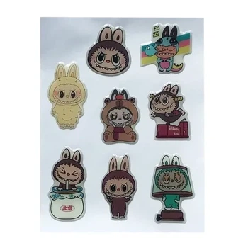 Набір наклейок 3D STICKERS Labubu 10