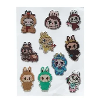 Набір наклейок 3D STICKERS Labubu 2