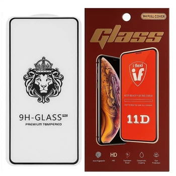 Защитное стекло Lion для Xiaomi Redmi 13 / 13 5G с черной рамкой