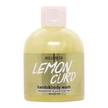 Зволожувальний гель для миття рук і тіла HOLLYSKIN Lemon Curd 300мл