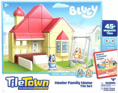 Zestaw zabawek Tile Town Bluey Heeler House 90304 (630996820728)