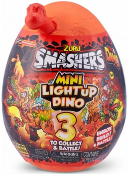 Zestaw zabawek Zuru Toys Smashers 5 Mini Light Up Dino 20186 (5713396201863)