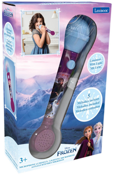 Zabawka Lexibook Frozen Lighting Microphone 89021 (3380743084886)