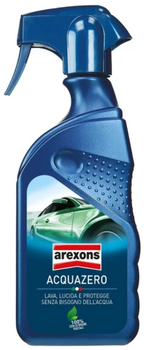 Безводний автомобільний миючий засіб Arexons Acquazero 400 мл (8002565320151)