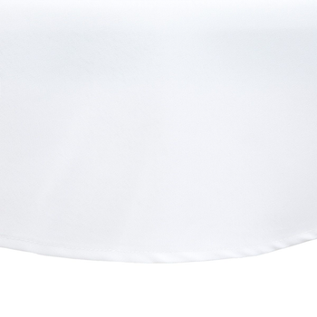 Obrus Homla Basic Lois gładki okrągły dekoracyjny Biały 180 cm (5902869947258)