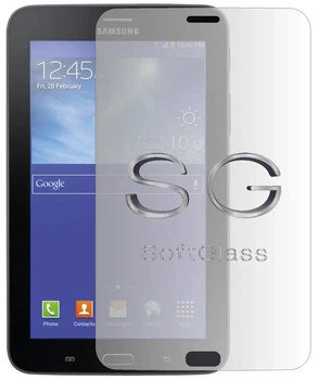 Бронепленка для Samsung Tab 3 Lite T116 T113 на экран износоустойчивая полиуретановая SoftGlass