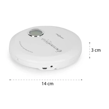 Портативный CD плеер OneConcept CDC 100 Discman MP3-CD ЖК-дисплей