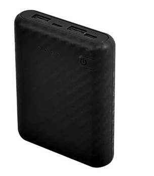 Корпус для PowerBank 4x18650 батарея в комплект не входит 5 В/2,4 А, USB-выход, Micro-USB, Type-C Черный