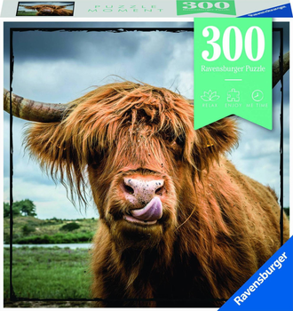 Пазл Ravensburger Moment Шотландська корова 300 елементів 13273 (4005556132737)