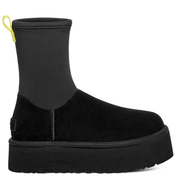 Жіночі уггі UGG Classic Dipper Black - 37р. (24.0см) чорні