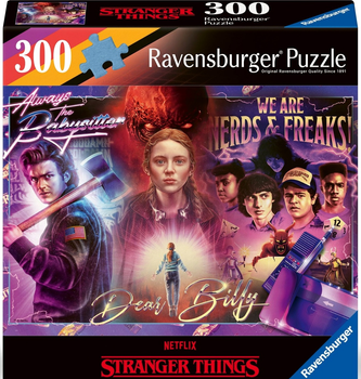 Пазл Ravensburger Stranger Things: Dear Billy 300 елементів 12001226 (4005555012269)