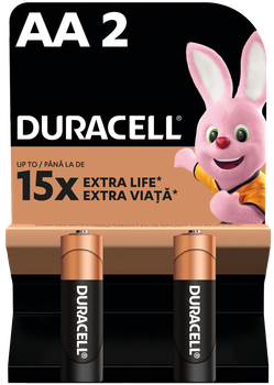 Батарейка DURACELL LR06 MN1500 уп. 1x2 шт.