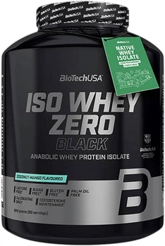 Сывороточный изолят протеина Biotech Iso Whey Zero Black порошок 1816 г Кокос-манго (5999076264223)