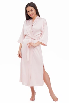 Халат женский женский Martelle Lingerie М-204 40 (L) Розовая пудра (MAR204040S)