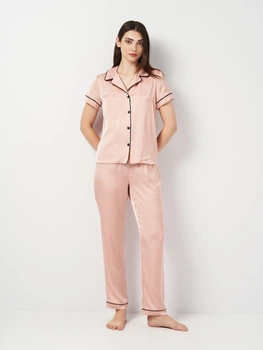 Пижама (рубашка + штаны) женская Martelle Lingerie М-320 34 (XS) Латте (MAR320025S)