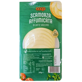 Сир Coop Scamorza Affumicata нарізаний 140 г