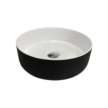 Умывальник Adamant Arena New Ø36 см black/white glossy 100003194