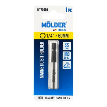 Держатель бит магнитный Molder 60мм 1шт MT70060