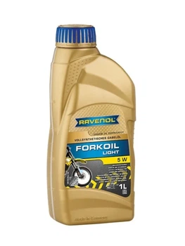 Олива гідравлічна вилкова Ravenol Forkoil Light 5W (1л.)