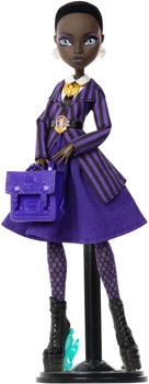 Колекційна лялька Monster High X Wednesday Б'янка у шкільній формі JDR71 (194735288878)