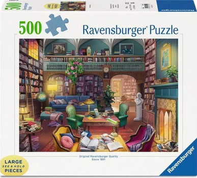 Пазл Ravensburger Бібліотека мрії 500 елементів 17459 (4005556174591)