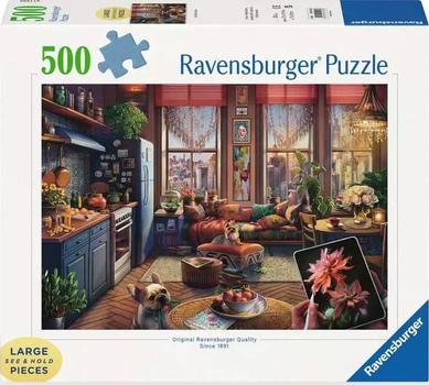 Пазл Ravensburger Студія Boho 500 елементів 12001025 (4005555010258)