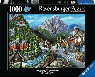 Puzzle Ravensburger Witamy w Banff 1000 elementów 12000494 (4005555004943)