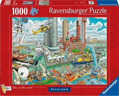 Puzzle Ravensburger Rotterdam 1000 elementów 12000103 (4005555001034)